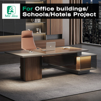 Chaise de bureau de direction haut de gamme Musen Modèle 915, design moderne et luxueux, avec tiroir de rangement modulaire en MDF, saine et ergonomique.