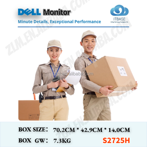 شاشة سطح مكتب صغيرة الحافة IPS 27 بوصة من Del S2725H شاشة مزدوجة مثبتة على الحائط 5 واط مكبرات صوت مدمجة 1920x8080 جديدة - Product Image 6