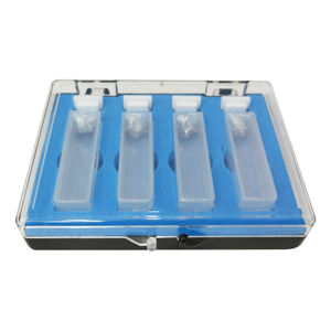 หลอดแก้วควอตซ์ใส <span class=keywords><strong>UV</strong></span> สำหรับการไหลของแสง2ด้าน10มม. เครื่องวัดทางชีวเคมีในห้องปฏิบัติการแบบกำหนดเอง - Product Image 4