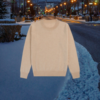 Pull en cachemire 100% pour femme, coupe ajustée, tricoté, décontracté, automne/hiver, avec logo frontal, doux, respirant et chaud, haute couture