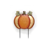 Vente chaude métal Halloween Citrouilles piquets de jardin