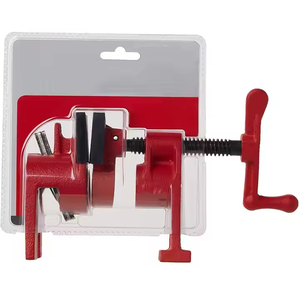 3/4" Heavy Duty Pipe <b>Clamp</b> Set, Cast Iron Bar <b>Clamp</b> with Quick Release, Woodworking Gluing <b>Clamps</b> for Furniture Making, Cabinet - Product Image 2