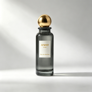 Venta al por Mayor de Fábrica: Elegante Botella de Perfume de Vidrio Negro con Tapa Esférica, Envase de Fragancia con Logotipo Personalizado, Empaque de Perfume de Lujo - Product Image 4