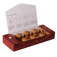 Boîte d'emballage pour capsules de café imprimées sur mesure, écologiques, directement de l'usine, avec bande perforée pour capsules Nespresso