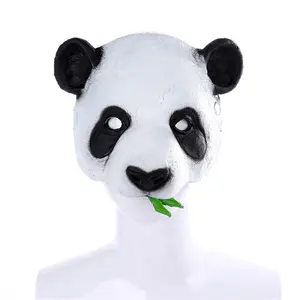 Vollgesichts-Panda-Maske Tier-Maskerade-Maske für Halloween-Cosplay-Party-Masken-Requisiten
