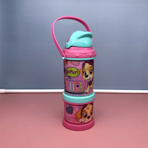Bouteille d'<span class=keywords><strong>eau</strong></span> et boîte à collation <span class=keywords><strong>3D</strong></span> en plastique multifonctionnelle 2 en 1 pour enfants Combo avec Botellas De Agua pour l'<span class=keywords><strong>eau</strong></span> bouillante - Product Image 2