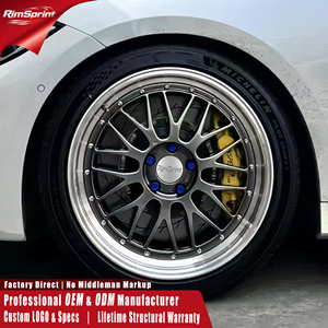 Jantes en alliage forgé allemandes LM 15-22 pouces 5x114.3 5x120 5x130 pour BMW G26 G21 M3 M4 Audi S5 Toyota <span class=keywords><strong>GR</strong></span> Corolla Subaru WRX - Product Image 1
