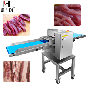 Máquina automática <span class=keywords><strong>de</strong></span> corte <span class=keywords><strong>de</strong></span> <span class=keywords><strong>carne</strong></span> <span class=keywords><strong>de</strong></span> res en tiras, venta directa <span class=keywords><strong>de</strong></span> fábrica, máquina <span class=keywords><strong>de</strong></span> alta calidad para cortar tiras <span class=keywords><strong>de</strong></span> pescado y brochetas <span class=keywords><strong>de</strong></span> <span class=keywords><strong>carne</strong></span> fresca - Product Image 1