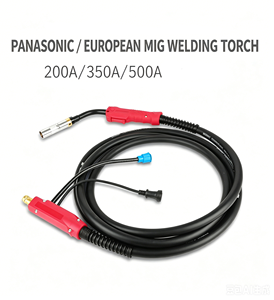 Torche de soudage MIG/MAG/Gaz MB 15AK MB 24KD WP17 WP17V plaquée cuivre 250A 54V 4m - Product Image 1