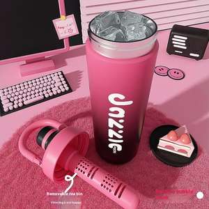 Termo de Viaje de Acero Inoxidable 316 de 800 ml, Taza de Café Aislada Portátil para Estudiantes, con Tubo de Succión al Vacío - Product Image 3