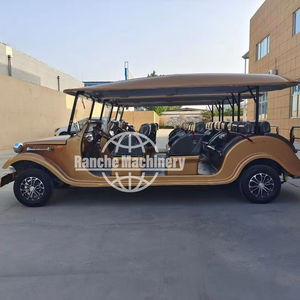 Carrito de Golf Eléctrico Clásico Retro Royal con Batería de Plomo-Ácido, 4-17 Asientos, Velocidad Máxima de 60 km/h - Product Image 1