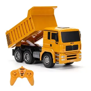 Huina 1332 1/18 6ch 2.4g Simulation Modell Fahrzeug fern gesteuerte Auto Fernbedienung RC Muldenkipper Spielzeug für Jungen und Mädchen Geschenk