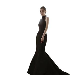 NNR vestido de noche Halter <span class=keywords><strong>2023</strong></span> nuevos <span class=keywords><strong>vestidos</strong></span> de novia sin mangas elegantes <span class=keywords><strong>vestidos</strong></span> de fiesta de invitados de boda Vestido Halter - Product Image 1