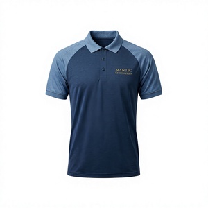 Polo pour homme Active Comfort, tissu extensible respirant, coupe ajustée, vêtements décontractés élégants, qualité supérieure - Product Image 1