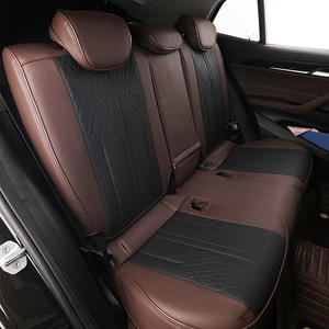 Fundas <span class=keywords><strong>de</strong></span> Asiento <span class=keywords><strong>de</strong></span> Coche <span class=keywords><strong>de</strong></span> Cuero Marrón <span class=keywords><strong>de</strong></span> Lujo EKR Wholesale, Juego Completo para Todas las Estaciones, Personalizadas para <span class=keywords><strong>BMW</strong></span> y Más - Product Image 2