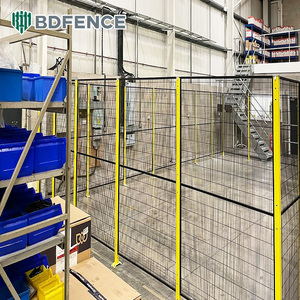 Clôture robotisée en acier à faible teneur en carbone galvanisé à chaud, personnalisable, barrière anti-corrosion pour équipement d'automatisation de bras robotisés - Product Image 5