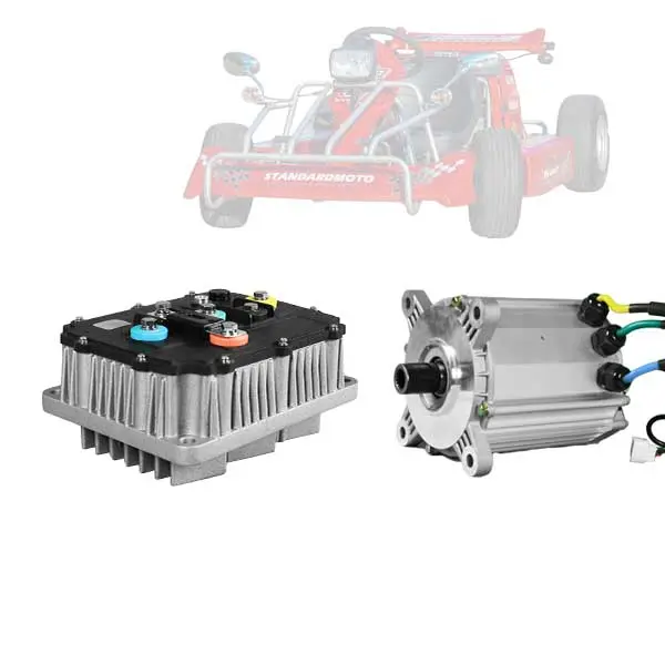 Kart kit especial controlador de motor montaje completo 60V 5000W Motor de CC sin escobillas