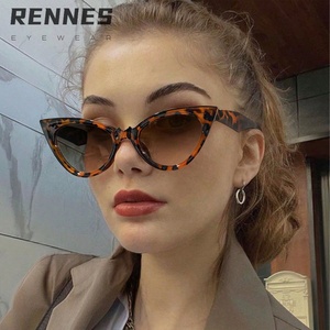 [RTS] Mode Sexy Petit Cadre Cat Eye Lunettes De Soleil Unisexe En Plein Air Plage Vacances UV400 PC Lentilles - Product Image 1