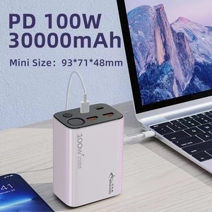 Sạc Nhanh Sạc Dự Phòng Máy Tính Xách Tay 100W 30000MAh 12V Thời Đại Mới 30000MAh Điện Thoại Di Động Sạc Nhanh Di Động Dự Phòng Cầm Tay Cho Iphone - Product Image 2