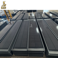 Tuile solaire photovoltaïque monocristalline BIPV 120W pour toiture, intégration esthétique pour toiture solaire