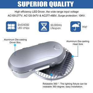 Reflector Exterior de 160000LM 5700K IP65 Impermeable, Luces de Seguridad para Estadios, Farolas de Alta Potencia para Garaje, Jardín, Césped, Patio, Estacionamiento - Product Image 5