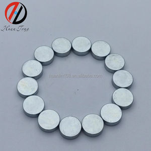 Muestra Gratuita de Imán Industrial de Disco Plano Delgado de Neodimio Superfuerte N35-N52, Mini Imanes de Neodimio Pequeños, Certificación ISO 9001 - Product Image 1