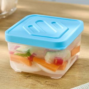 Customized Hot Sales Transparent Reusable Plastic <b>Storage</b> Box Fresh-keeping Food <b>Storage</b> <b>Container</b> Bins With Lids - Product Image 1
