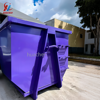 Assurance qualité, plusieurs tailles disponibles, conteneurs à benne basculante pour l'élimination des déchets en Australie