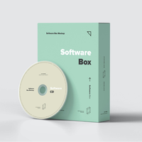 Venta al por mayor OEM logotipo personalizado impresión 3C producto electrónico caja de embalaje para software CD embalaje