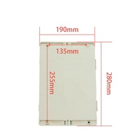 Petit générateur ATS monophasé 220V 380V avec système de commutation de transfert automatique, coffret électrique de distribution d'alimentation