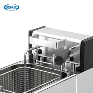 Contrôle de température de précision Food Truck Warrior Fryer 8L Largeur compacte Conception d'économie d'espace résistante aux vibrations pour les magasins de beignets de pâtisserie - Product Image 2
