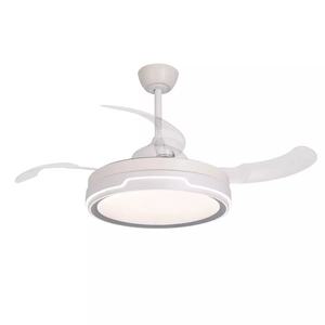 Nordic Cream Modern Simple Invisible <b>Ceiling</b> <b>Fan</b> Lamp LED Light Source DC Motor Living <b>Bedroom</b> Dining Room Home Smart <b>Fan</b> Lamp - Product Image 1