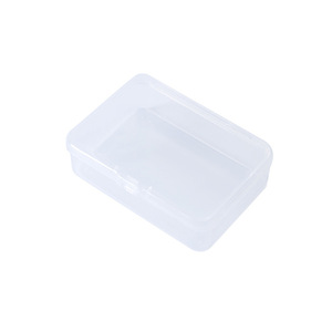 Transparent Rectangular PP <b>Plastic</b> <b>Storage</b> Box 9.5X6.5X2.5Cm With Lid For Small Parts Jewelry Packaging - Product Image 4
