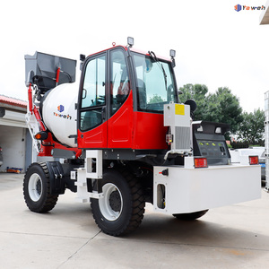 เครื่องผสมปูนฉาบแบบเคลื่อนที่ ยี่ห้อ Yaweh ขนาดเล็ก ใช้ไฟฟ้าและดีเซล ติดตั้งแบบ 3 จุด พร้อมเกียร์พินชั่น สำหรับรถบรรทุก พร้อมท่อปั๊ม - Product Image 4