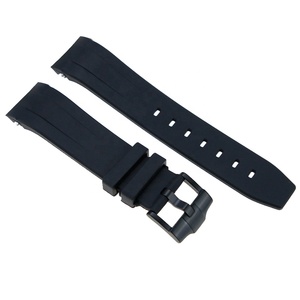 สายนาฬิกา SKX007 สีดำ ทำจากยางวัลคาไนซ์ พร้อมหัวเข็มขัดแบบแข็ง ขนาดรู 1.8 มม. 2.5 มม. ความกว้าง 22 มม. - Product Image 3