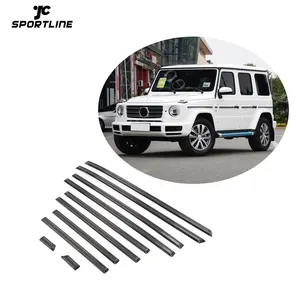 JCSportline干碳纤维W463 W464 车门外部装修装饰的梅赛德斯奔驰 (Mercedes-Benz) G550 G63 G65 AMG 2020