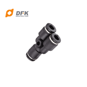 DFK epw 12 Y Type 3ทาง DIA ข้อต่อพลาสติกนิวเมติกแบบกดพอดีกับแรงดันสูง - Product Image 4
