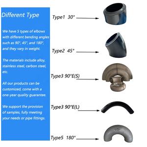 <span class=keywords><strong>Coude</strong></span> sans soudure en acier au carbone résistant à haute pression 90 °   <span class=keywords><strong>Coude</strong></span> en acier inoxydable de grand diamètre, soudé bout à bout, estampé et soudé - Product Image 5