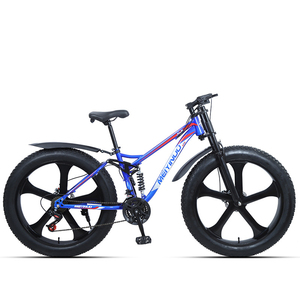 <span class=keywords><strong>Bicicleta</strong></span> Todoterreno para Playa y Nieve con Amortiguación para Hombres y Mujeres, Ciclismo al Aire Libre, <span class=keywords><strong>Bicicleta</strong></span> de <span class=keywords><strong>26</strong></span> Pulgadas con Neumáticos Anchos de 4.0 - Product Image 1