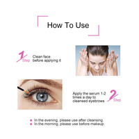 Vente en gros 100% naturel Original Rehausseur de cils liquide de croissance sérum plus long pour l'extension des cils