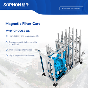 סופון אלקטרו מגנטי חומר נוזל מפריד אלקטרו מגנטי להסרת חלקיקים מגנטית - Product Image 2