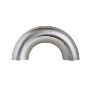 Raccord de tuyauterie en acier inoxydable poli à 180 degrés en forme de U, forgé, pour applications de plomberie basse pression - Product Image 1