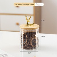 Fabricant en gros de boîtes de conserve à tête d'élan rayée, boîtes de conservation en verre borosilicate haute résistance, boîtes de conservation pour céréales