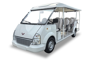 Vehículo Utilitario Wuling, Carro de Golf Eléctrico, Autobús Turístico de 8/11/14 Asientos, Conducción por la Izquierda, Motor de 20kw, Vehículos de Nueva Energía - Product Image 4