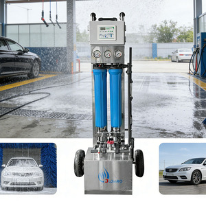 Système de filtration d'eau portable avec pompe 500L/heure, garantie 1 an, pour le nettoyage des vitres, des panneaux solaires et des voitures - Product Image 6