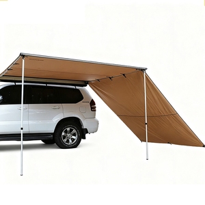 Tente extérieure <span class=keywords><strong>pour</strong></span> voiture, protection solaire et contre la pluie, équipement de camping, <span class=keywords><strong>auvent</strong></span> latéral pare-soleil <span class=keywords><strong>pour</strong></span> SUV tout-terrain, accessoire de loisirs - Product Image 4