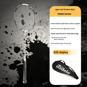 Racchetta da Badminton per Adulti in Fibra di Carbonio Ultra-leggera <span class=keywords><strong>Kes</strong></span> 1000z Produttore - Product Image 6