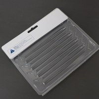 Boîte de rangement pour appâts de pêche personnalisée, emballage de leurres de pêche en forme de coquille, emballage de leurres de pêche en plastique souple