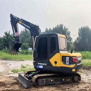 Excavatrices sur chenilles Volvo EC55 de 5,5 tonnes, mini-excavatrices neuves et d'occasion en gros avec moteur Kubota, pompe, boîte de vitesses, roulement et engrenages conformes EPA - Product Image 6