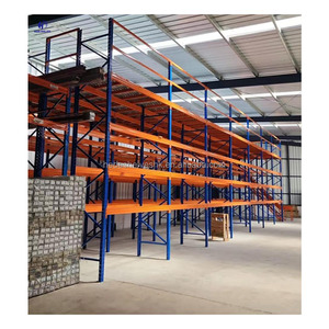 Plateforme industrielle surélevée sur mesure pour entrepôt, système de rayonnage à mezzanine, plancher de mezzanine industriel - Product Image 1